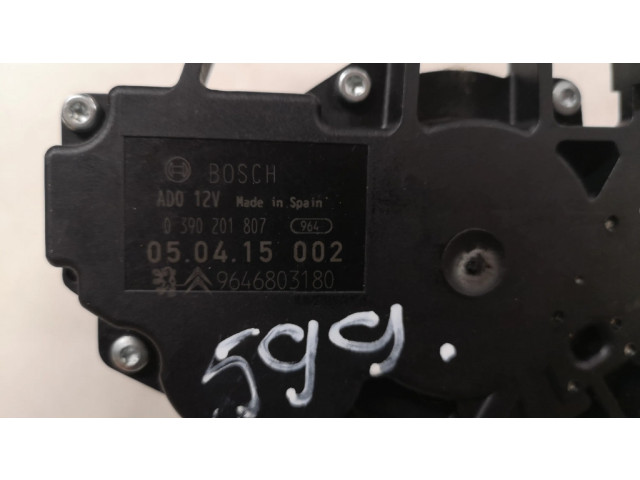 Моторчик заднего дворника 9646803180, 0390201807 Citroen C4 I