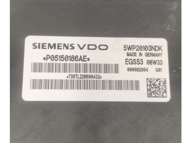 Блок управления коробкой передач 5WP20103NDK, P05150186AE   Chrysler 300 - 300C