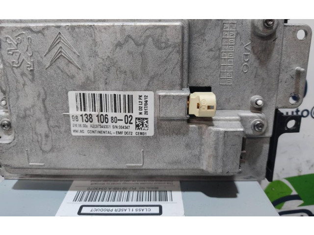 Поршень Блок управления навигации (GPS) 9817705380 Citroen C4 I