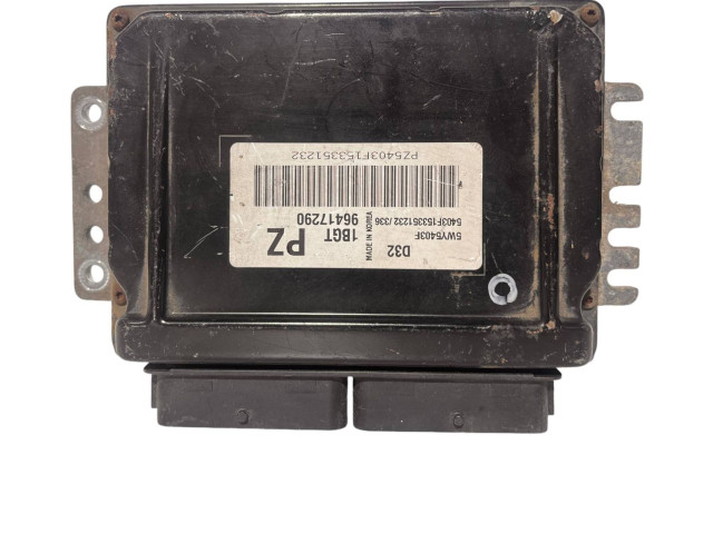 Блок управления двигателем Блок управления 5WYS403F, 96417290 Chevrolet Spark M100, M150