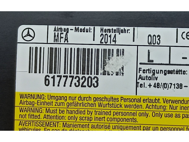 Подушка безопасности в сиденье 617892401, 3072480   Mercedes-Benz A W176