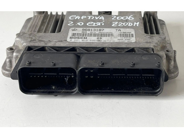 Řídící jednotka 96813187, 96813187 Chevrolet Captiva 2006