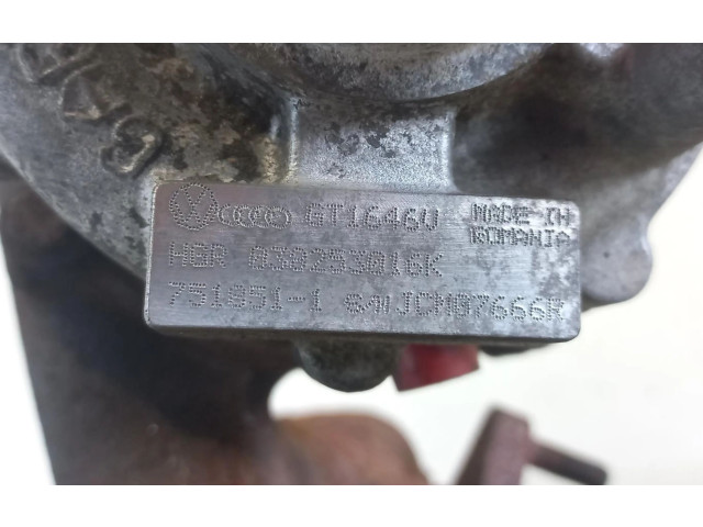 Турбина Skoda Octavia Mk2 (1Z) 038253016K