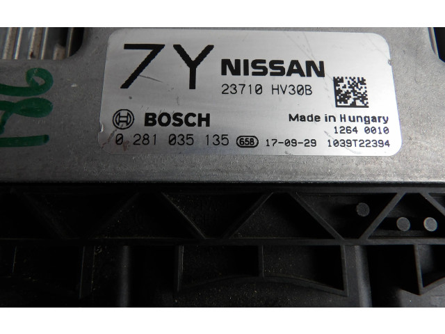 Řídící jednotka 0281035135, 23710HV30B Nissan Qashqai 2016