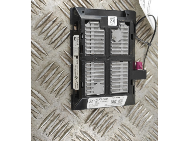 Модуль беспроводной зарядки 3V0035502, 3V0035502 Skoda Octavia Mk3 (5E)