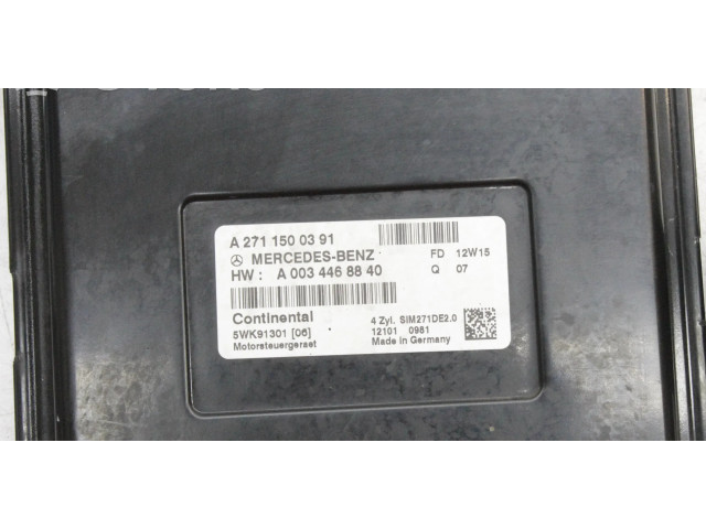 Řídící jednotka A2711500391, A0034468840 Mercedes-Benz C W204 2012
