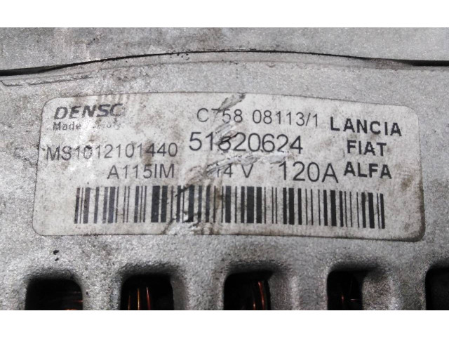 Генератор 51820624, MS1012101440 Lancia Delta