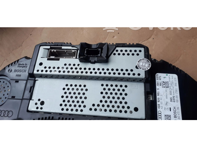 Панель приборов 4G8920981S Audi A7 S7 4G