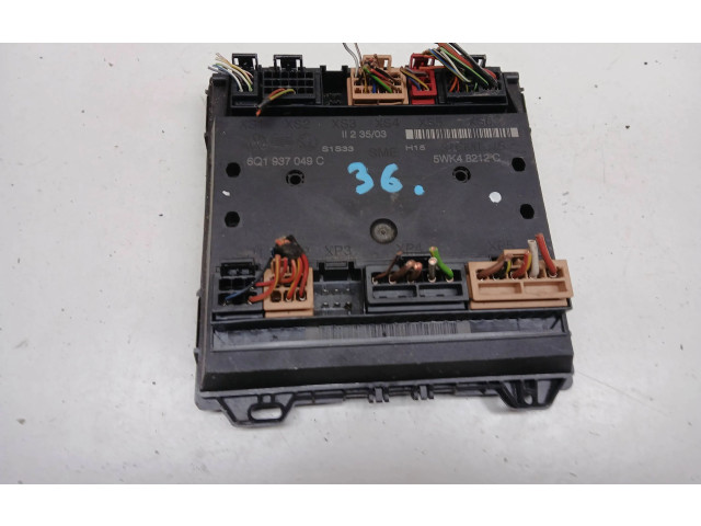 Блок комфорта 6Q1937049C Skoda Fabia Mk1 (6Y)