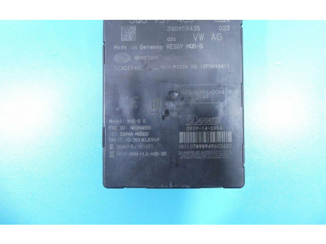 Блок комфорта 3Q0959435, IMPRK1342126   Volkswagen PASSAT B8   