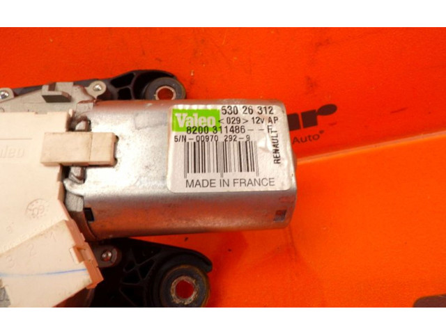 Моторчик заднего дворника 8200311486, 53026312    Renault Clio III