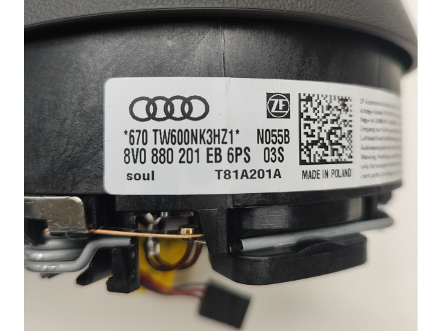 Руль Audi A3 S3 8V  2013 - 2019 года 81A419091AD, 8V0880201EB      