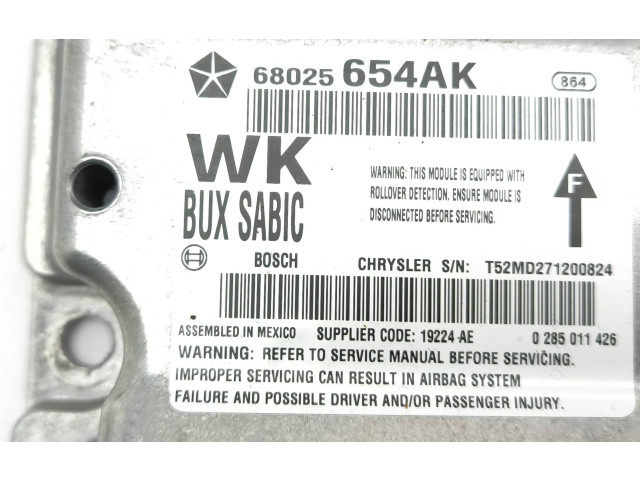 Блок подушек безопасности 68025654AK, 0285011426   Jeep Grand Cherokee