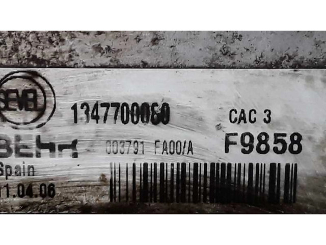 Интеркулер  1347700080, 0384K1   Citroen Jumper 2.2