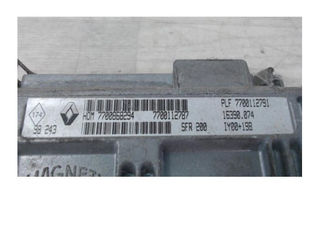 Блок управления 7700112929, 7700112929   Renault Clio II