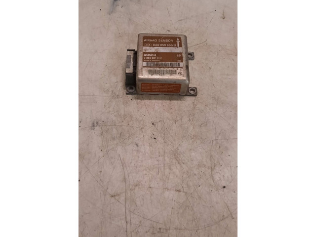 Блок подушек безопасности 8A0959655B, 0285001037   Audi A3 S3 8L