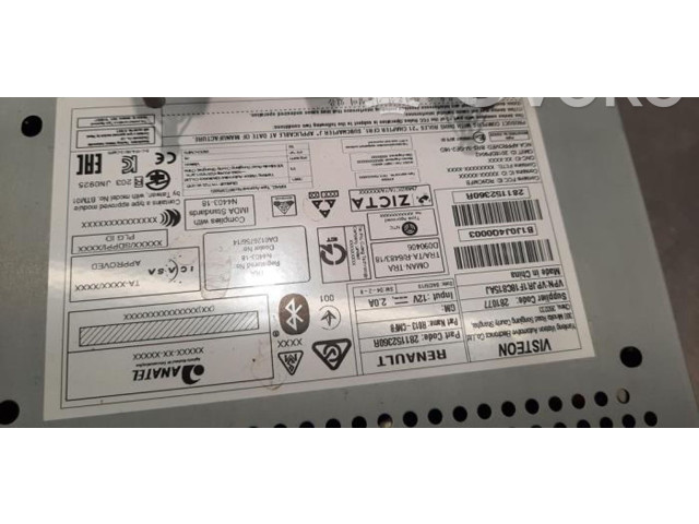 Дисплей Renault Clio V