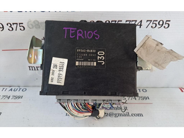 Řídící jednotka 89560-B4030, 89560-B4030 Daihatsu Terios 2006