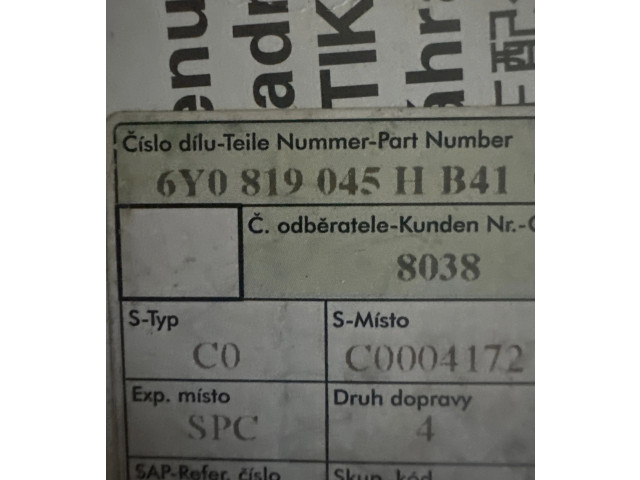 Блок управления климат-контролем 6Y0819045H, C0004172 Skoda Fabia Mk1 (6Y)