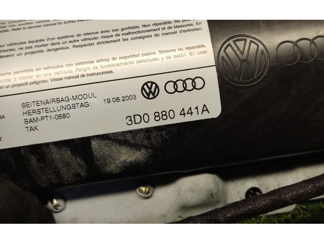 Подушка безопасности в сиденье 3D0880441A   Volkswagen Phaeton