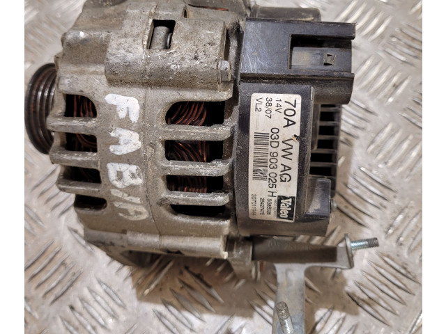 Генератор 03D903025H Skoda Fabia Mk2 (5J)