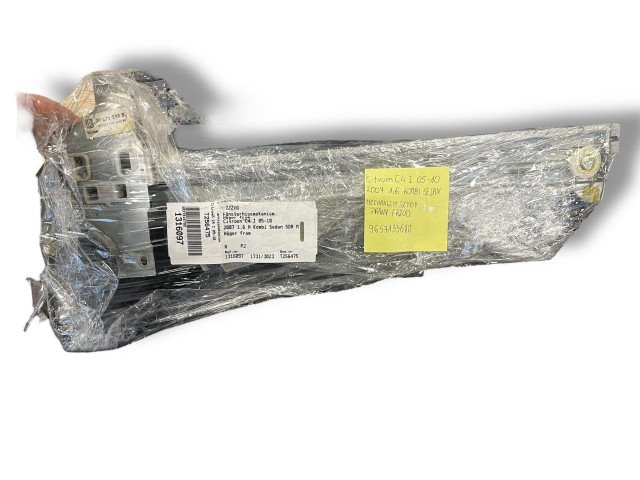 Передний електрический механизм для подъема окна без двигателя 9657133580   Citroen C4 III e-C4   