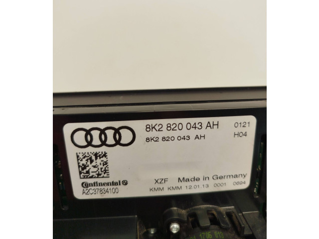 Блок управления климат-контролем 8K2820043AH, A2C37834100 Audi A4 Allroad B8