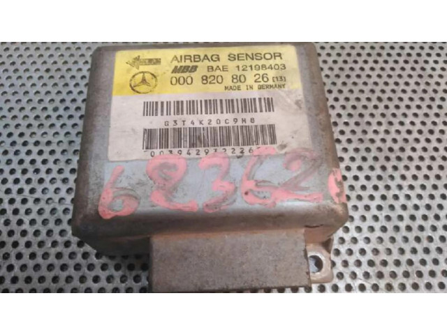 Блок подушек безопасности 0008208026   Mercedes-Benz CL C140