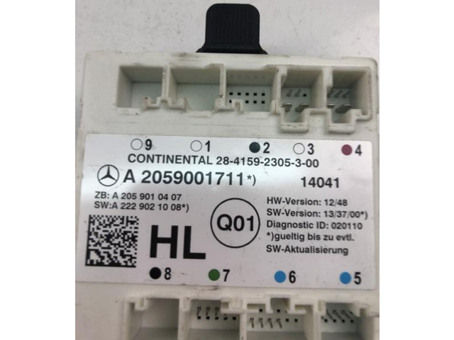 Zpětné zrcátko Mercedes-Benz C AMG W205 2015 A2059001711, FR1099