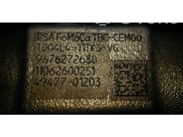 Турбина Jaguar XF X250 9676272680