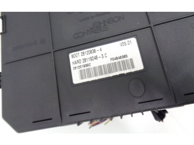 Блок комфорта 281201930C, 281192483C   Citroen C5   