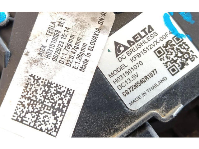 Вентилятор печки SN, H031519053 Tesla Model S