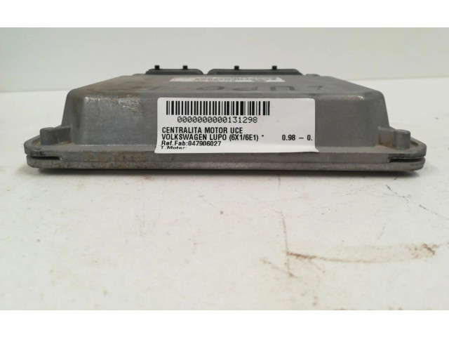 Блок управления двигателем Блок управления 047906027   Volkswagen Lupo