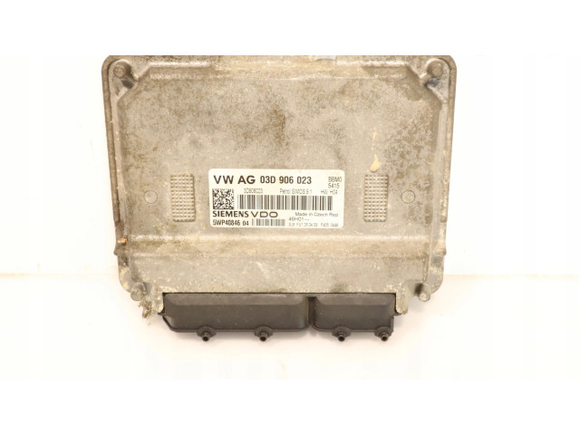 Блок управления двигателем Блок управления 5WP40846 Skoda Fabia Mk2 (5J)