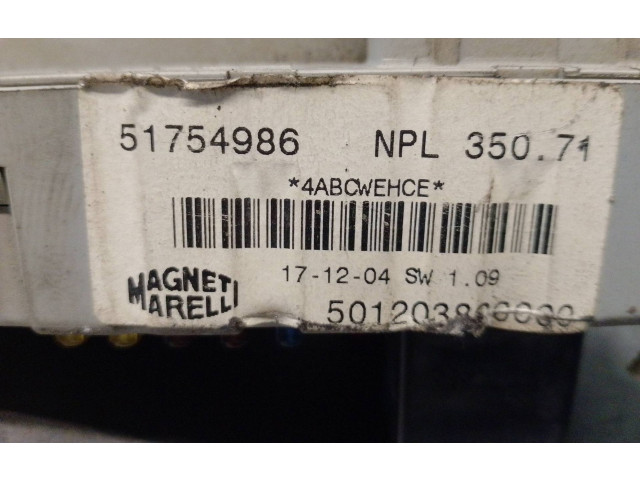 Модуль управления BSM 51732919, 501203880000   Fiat Idea    