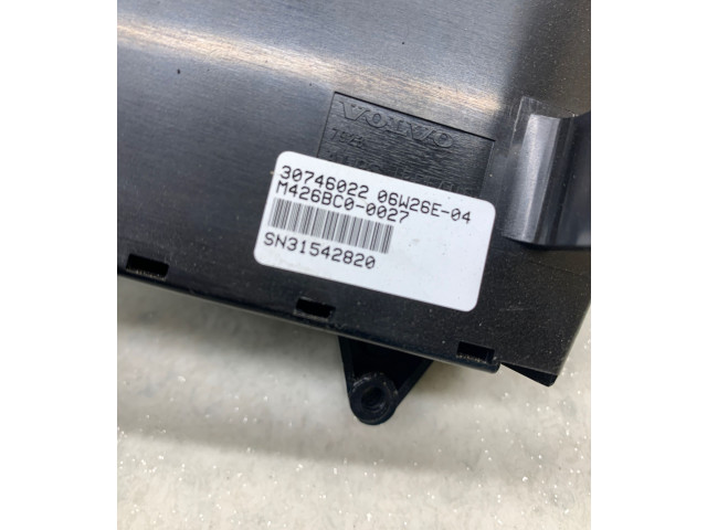 Блок управления климат-контролем 30746022, 06W26E04   Volvo XC70