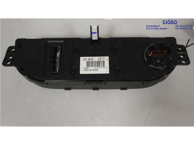 Блок управления климат-контролем 97250A2003WK, 97250-A2003   KIA Ceed