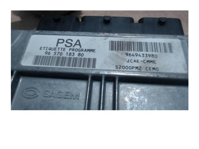 Блок управления 00001940KT, 00001940KT Citroen C2