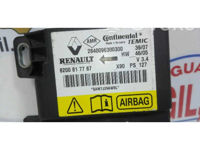 Блок подушек безопасности 8200817787, 50317 Dacia Logan I