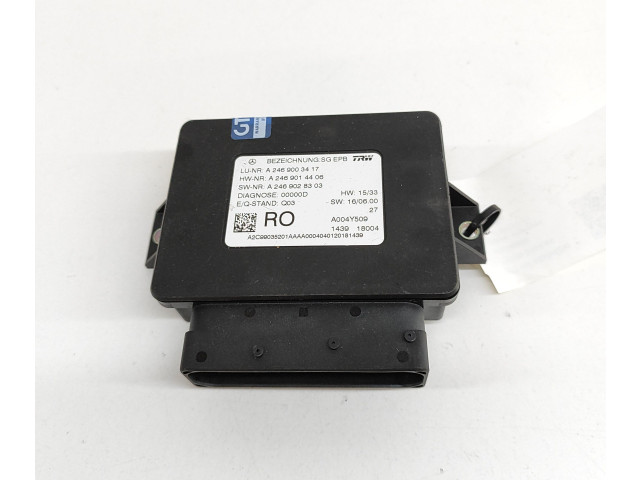 Блок управления заднего тормоза (EMF) A2469003417, A2469014406   Mercedes-Benz GLE (W166 - C292)