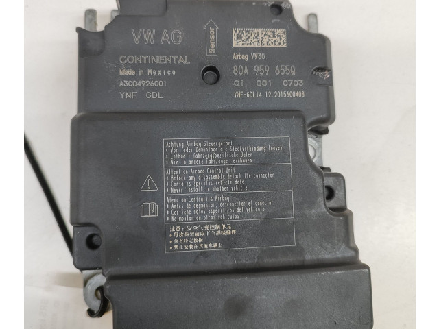 Блок подушек безопасности 80A959655Q, A3C04926001 Audi Q5 SQ5