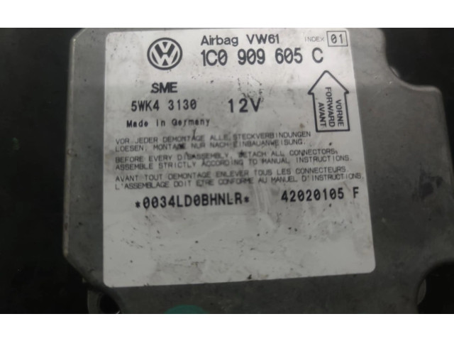 Блок подушек безопасности 1C0909605C, CENTRALITAAIRBAG   Volkswagen PASSAT