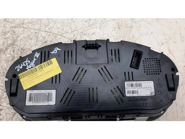 Přístrojová deska Renault Megane III 2009 A2C53363613