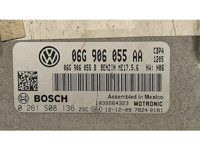 Блок управления двигателем Блок управления 06G906055AA, 06G906055B Volkswagen Jetta VI