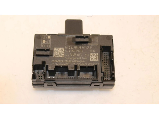 Блок управления 5Q4959592E, 5Q4959592E Skoda Karoq