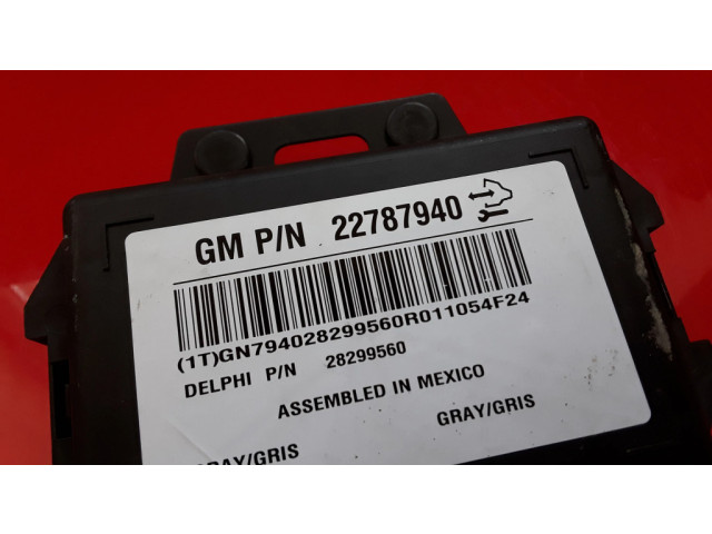 Блок комфорта 22787940, 28299560   Chevrolet Captiva   