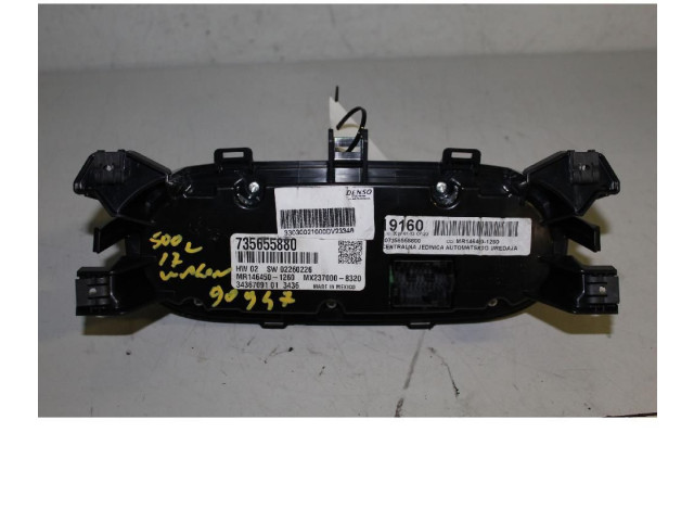 Блок управления климат-контролем 735655880   Fiat 500L