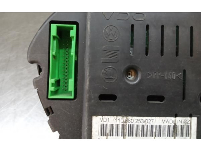 Панель приборов 110080253027, 6Y0920882EB41 Skoda Fabia Mk2 (5J)