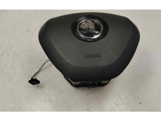 Подушка безопасности водителя 6V0880201R Skoda Fabia Mk3 (NJ)