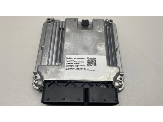 Блок управления двигателя 8586540   BMW X4 F26